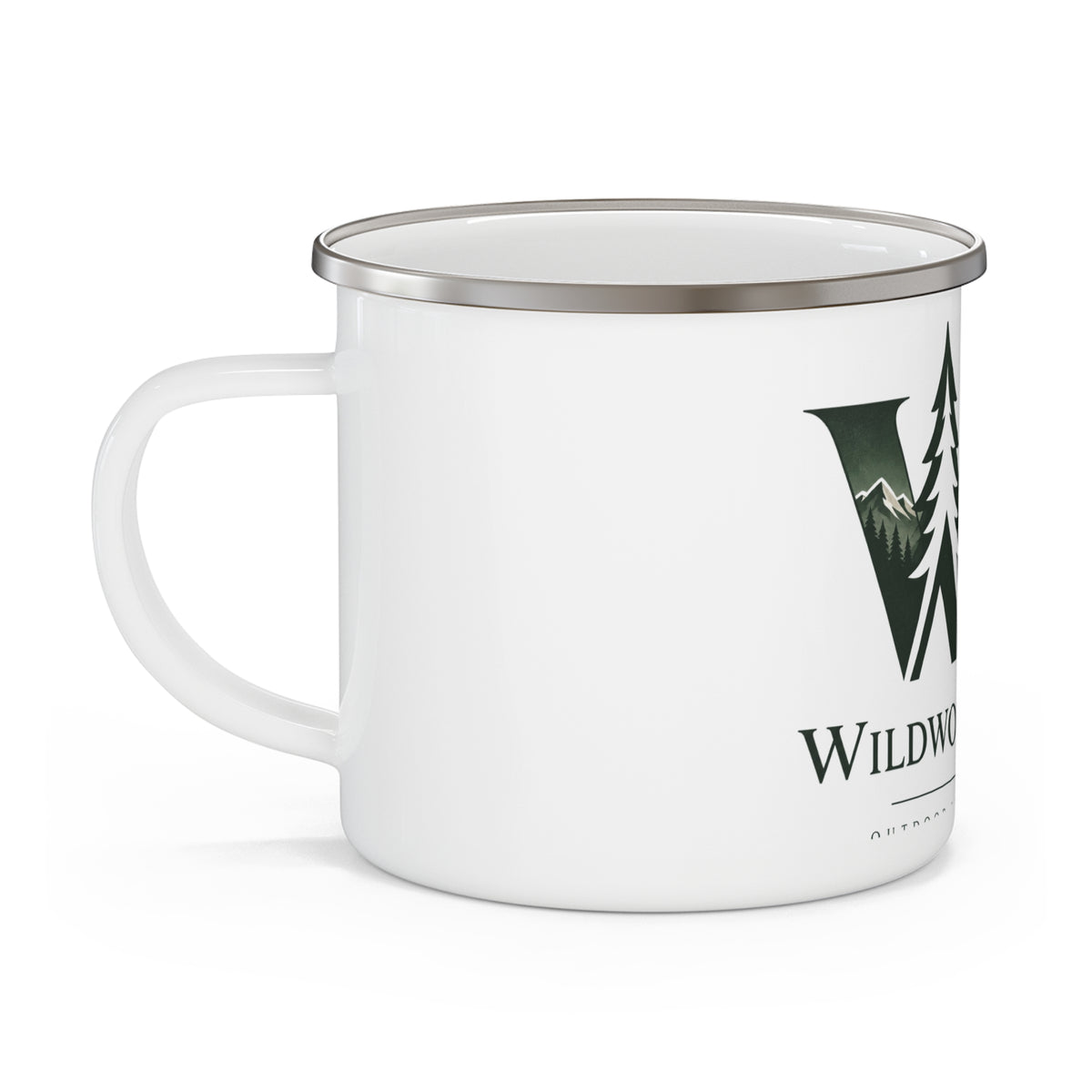 Wildwood & Wharf WW Mountain Wave Camp Mug