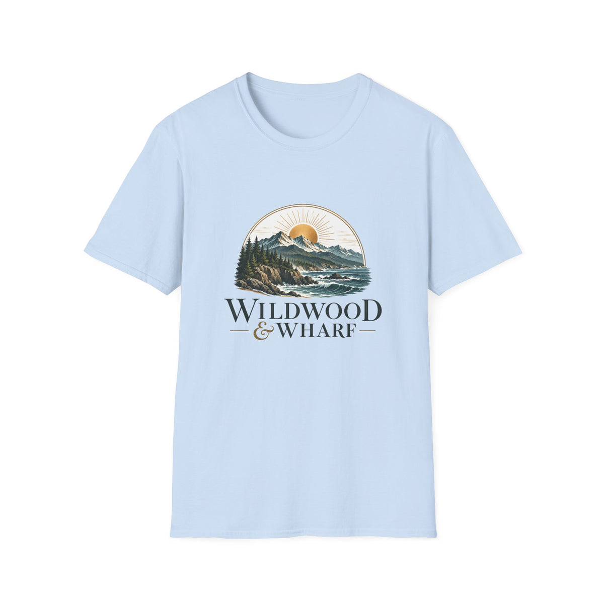 Wildwood & Wharf Mountain Sun Tee