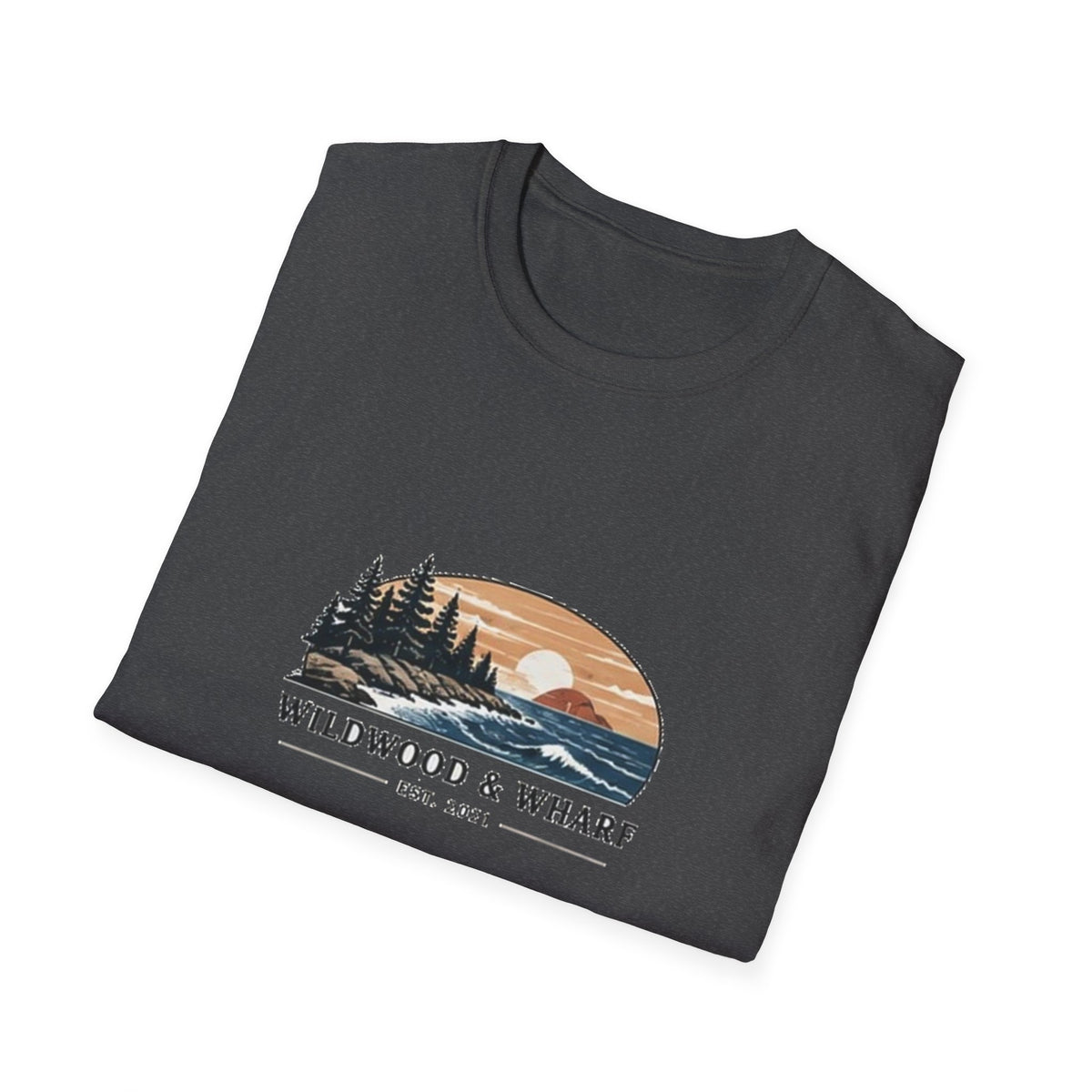 Wildwood & Wharf Coastal Sunset Tee