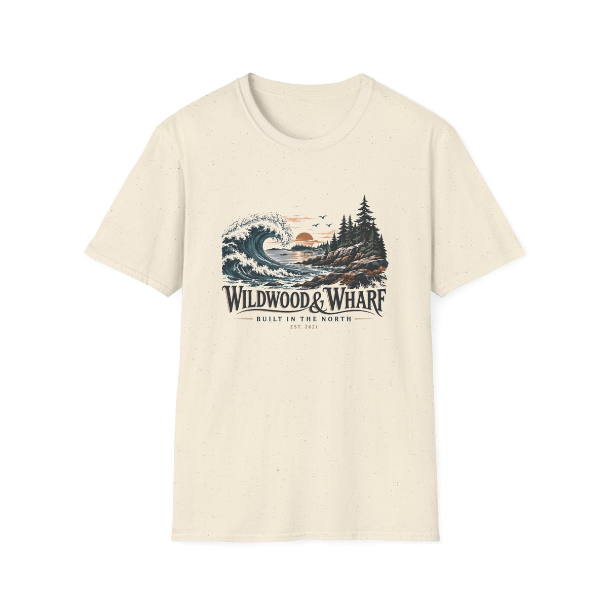 Wildwood & Wharf Tide Wave Tee