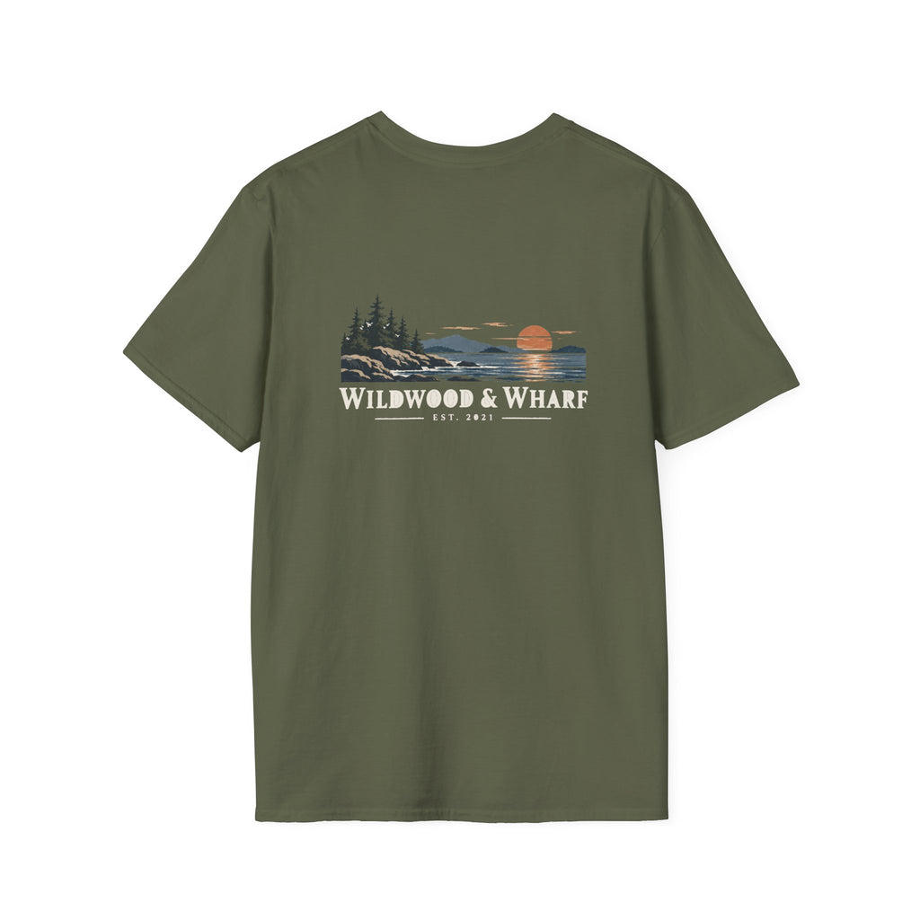 Wildwood & Wharf Rocky Coast Tee