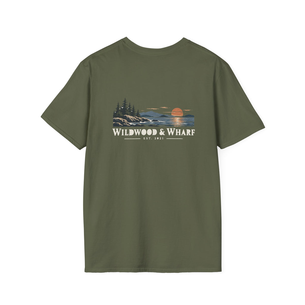 Wildwood & Wharf Rocky Coast Tee