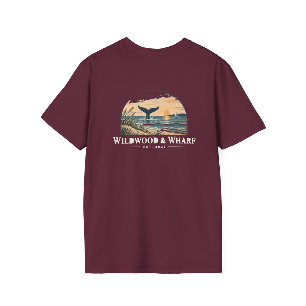 Wildwood & Wharf Whale Tail Tee
