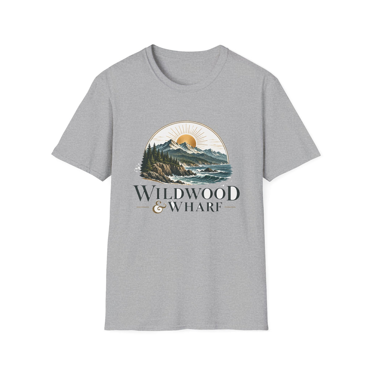 Wildwood & Wharf Mountain Sunrise Tee