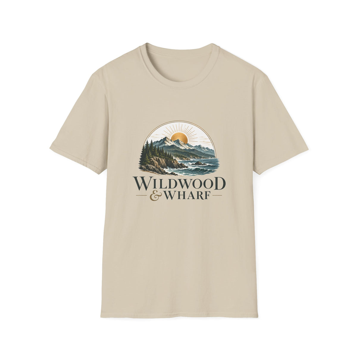 Wildwood & Wharf Mountain Sun Tee