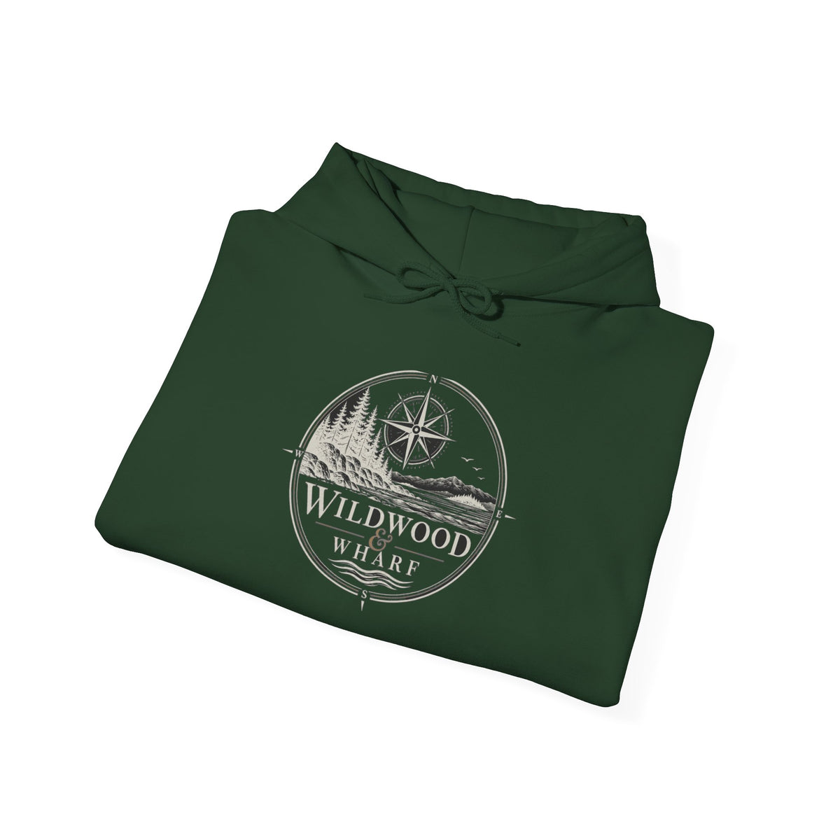 Wildwood & Wharf Hoodie - Compass