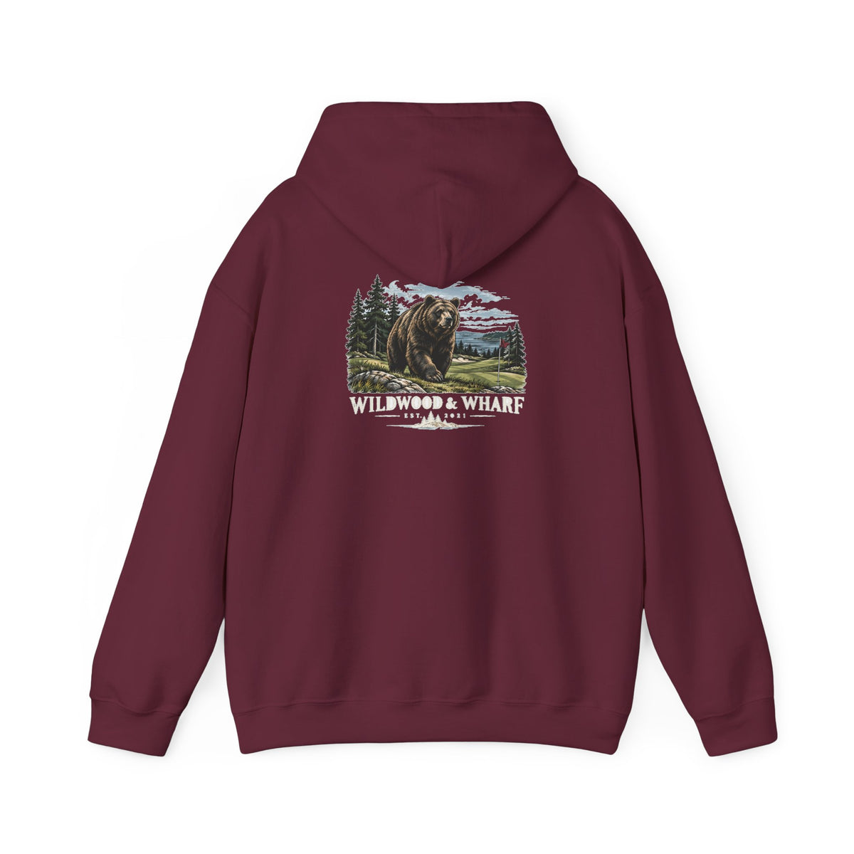 Fairway Bear Golf Hoodie