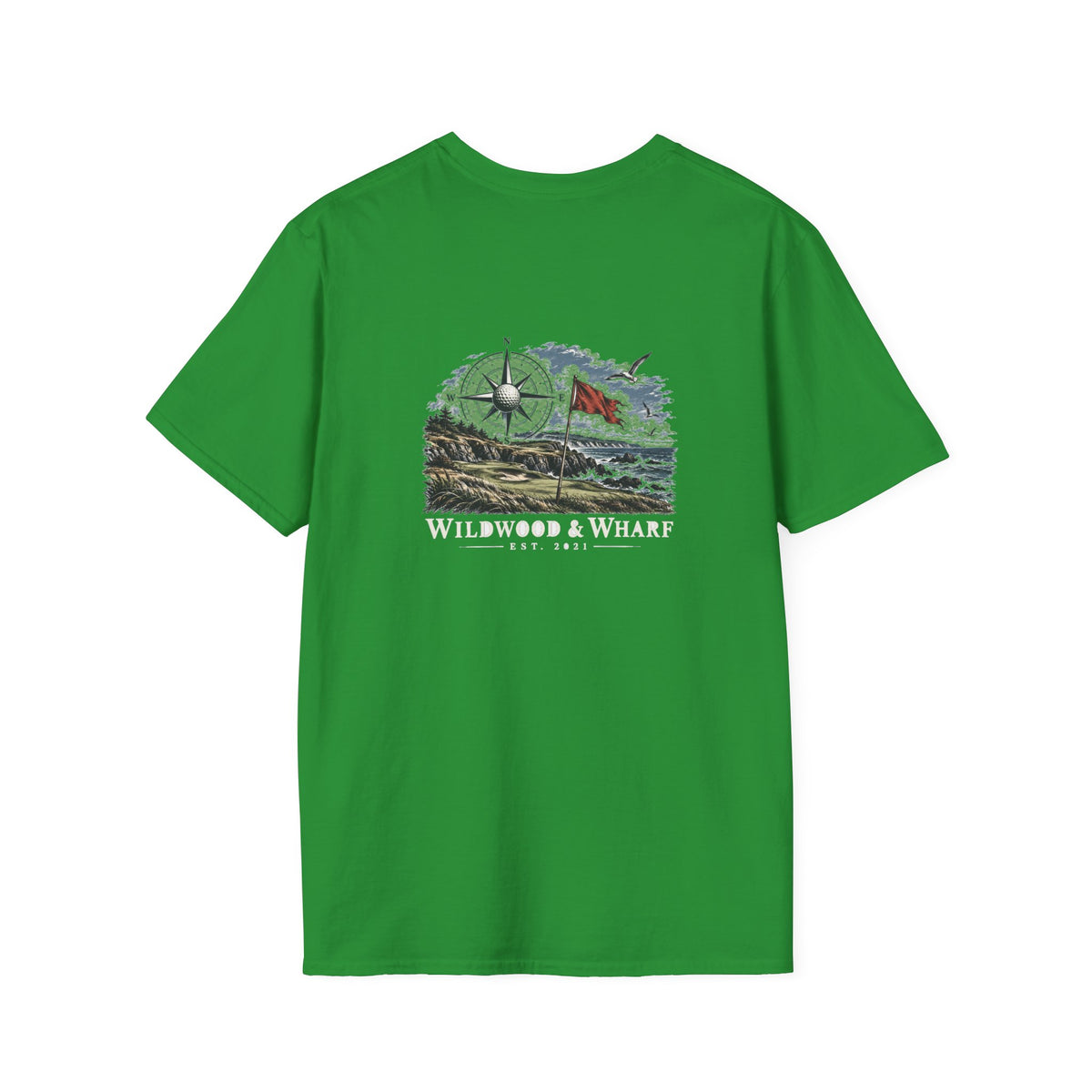 Compass Links Golf Tee