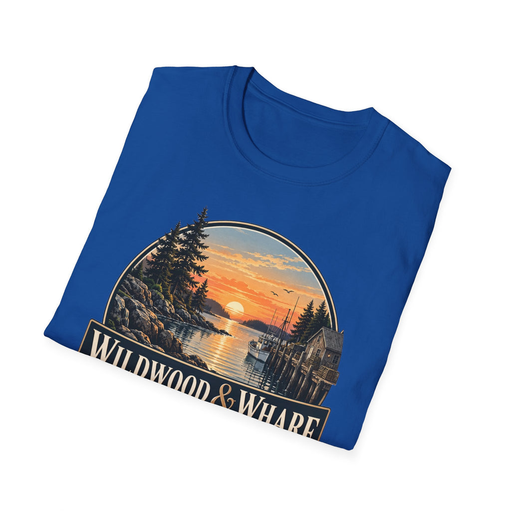 Wildwood & Wharf Harbor Sunset Tee