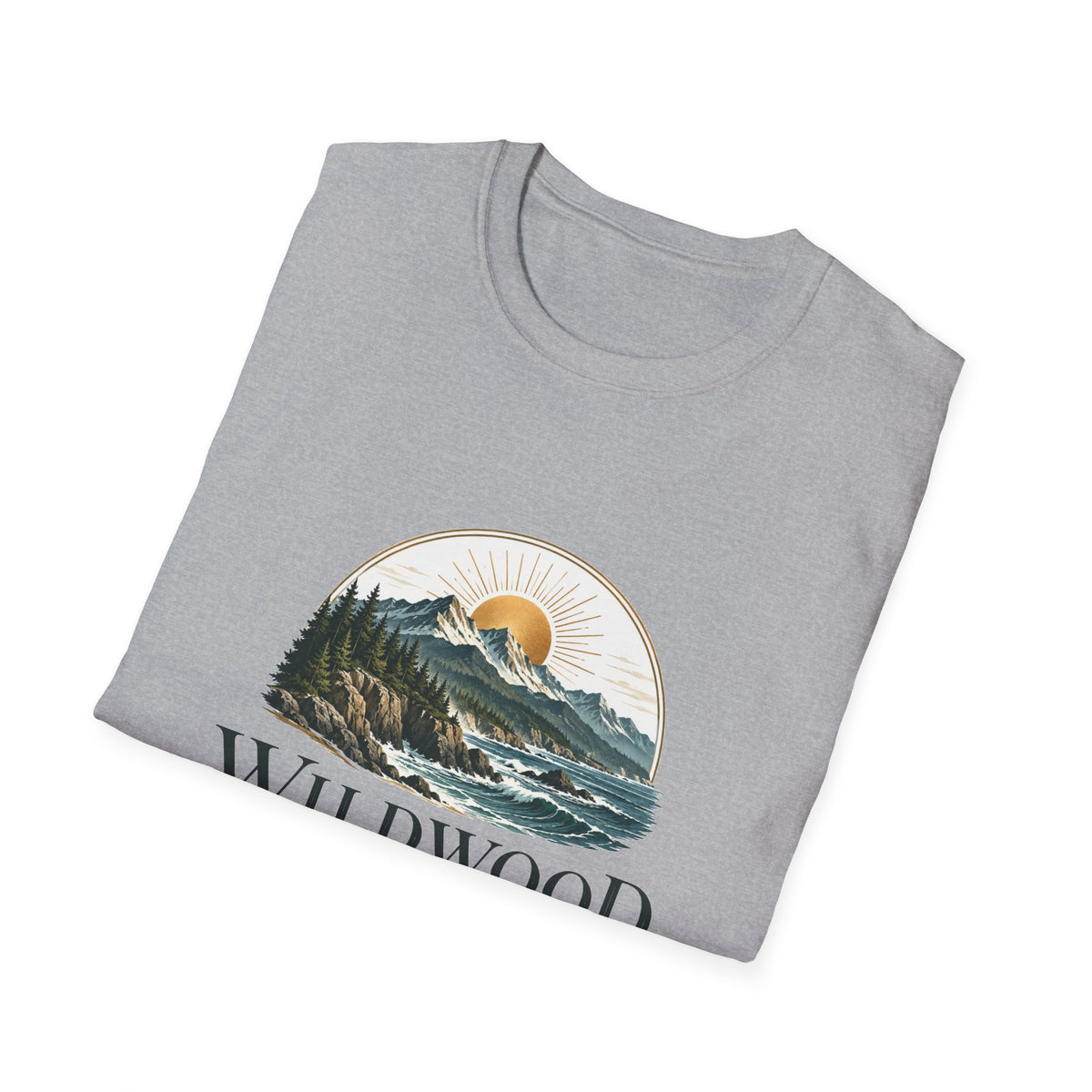 Wildwood & Wharf Mountain Sun Tee