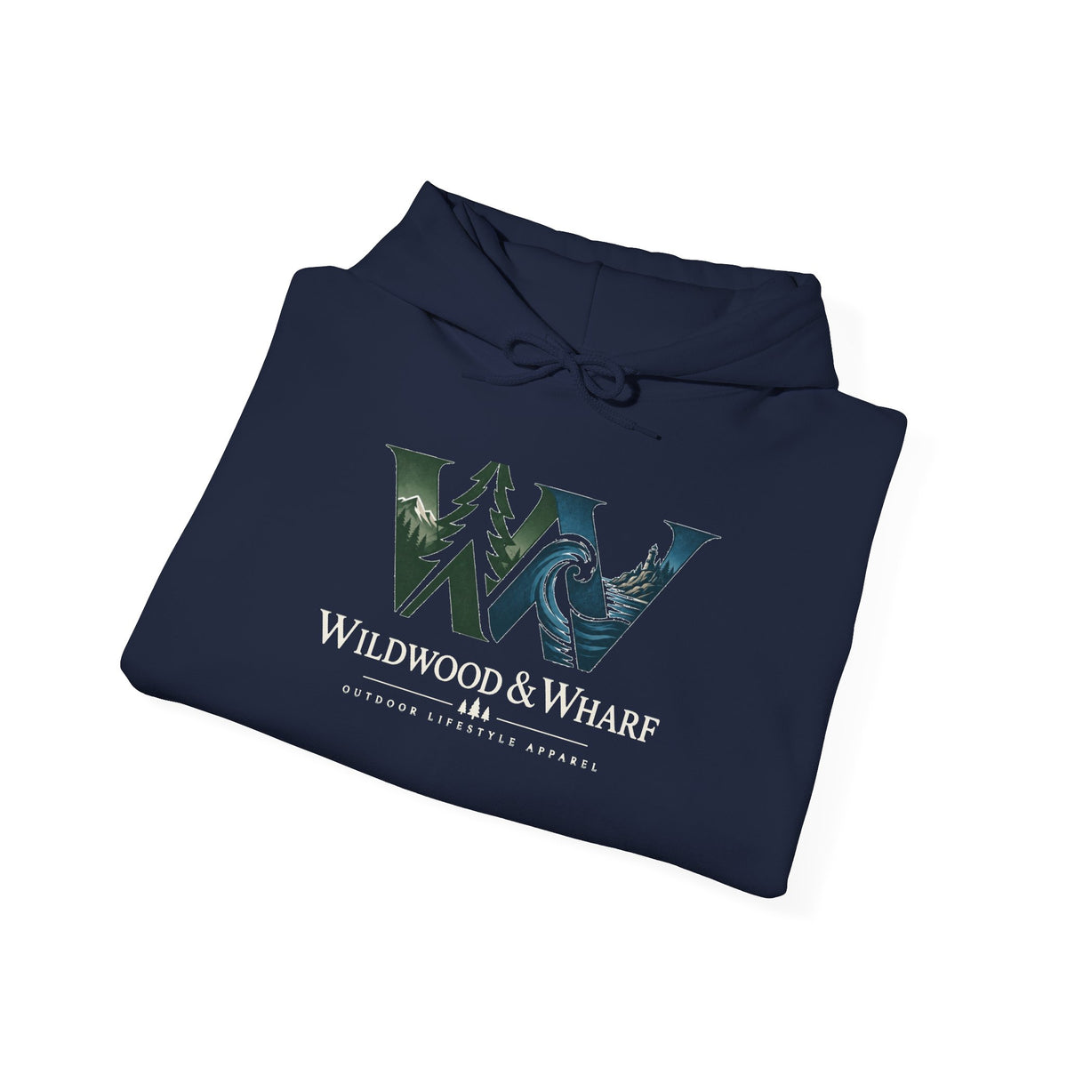 Wildwood & Wharf Hoodie - Wave