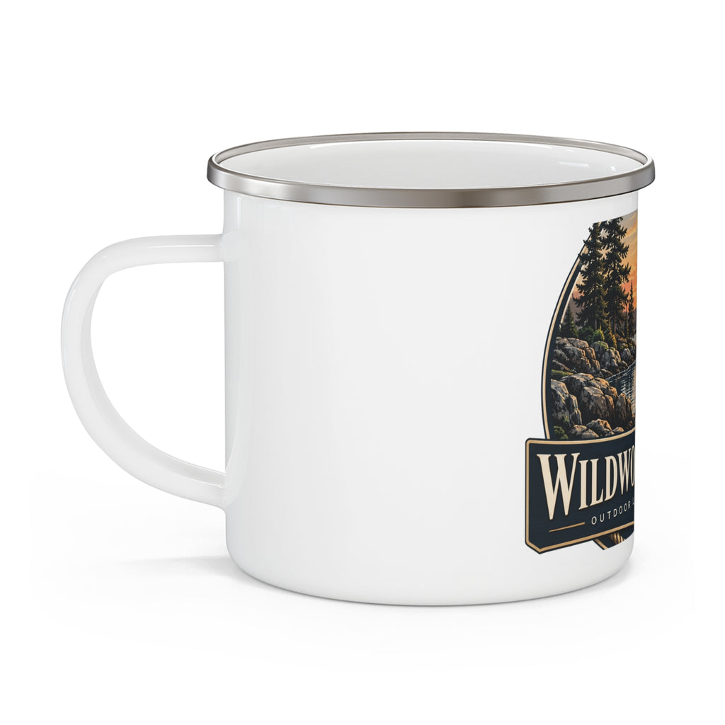 Wildwood & Wharf Harbor Sunset Camp Mug