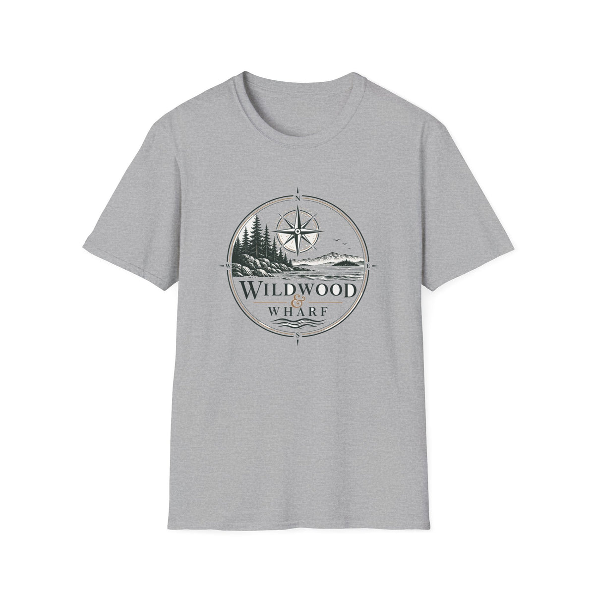 Wildwood & Wharf Compass Tee