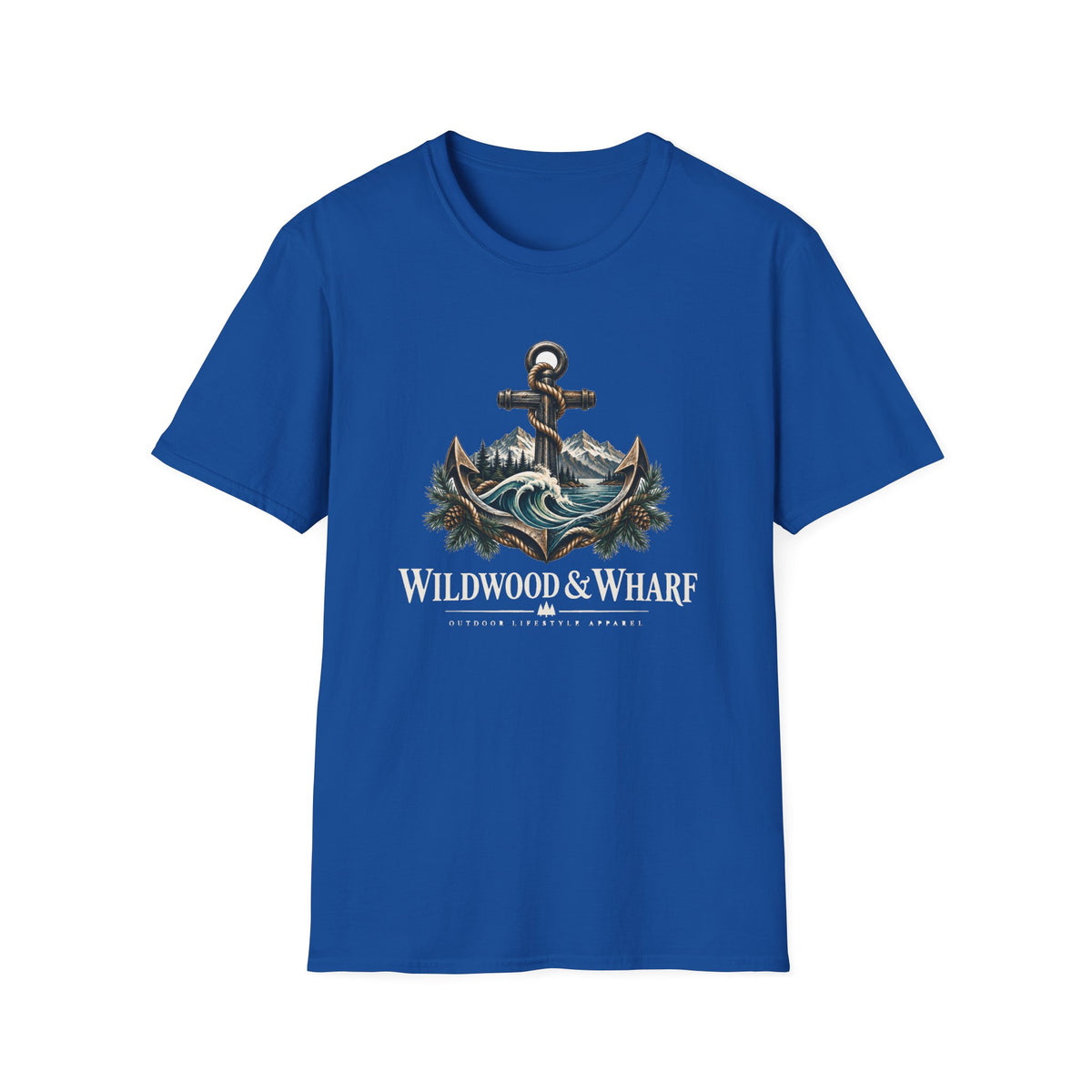 Wildwood & Wharf Anchor Tee