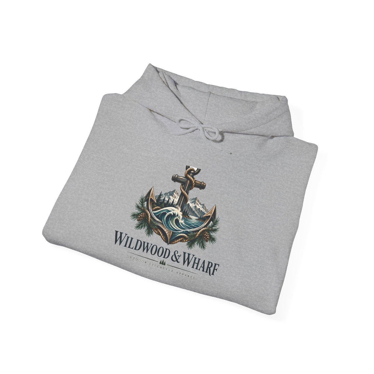 Wildwood & Wharf Hoodie - Anchor