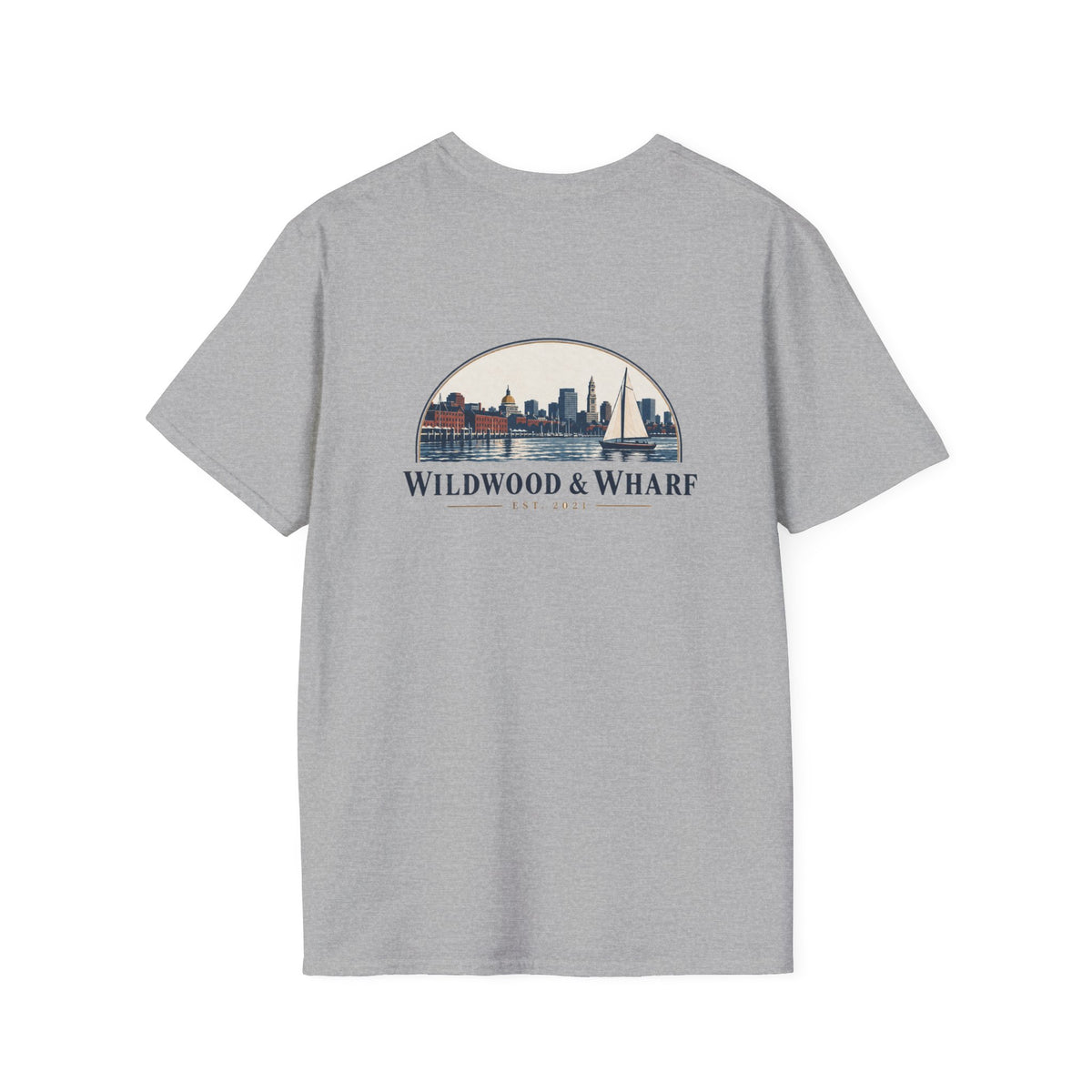 Wildwood & Wharf Boston Harbor Tee