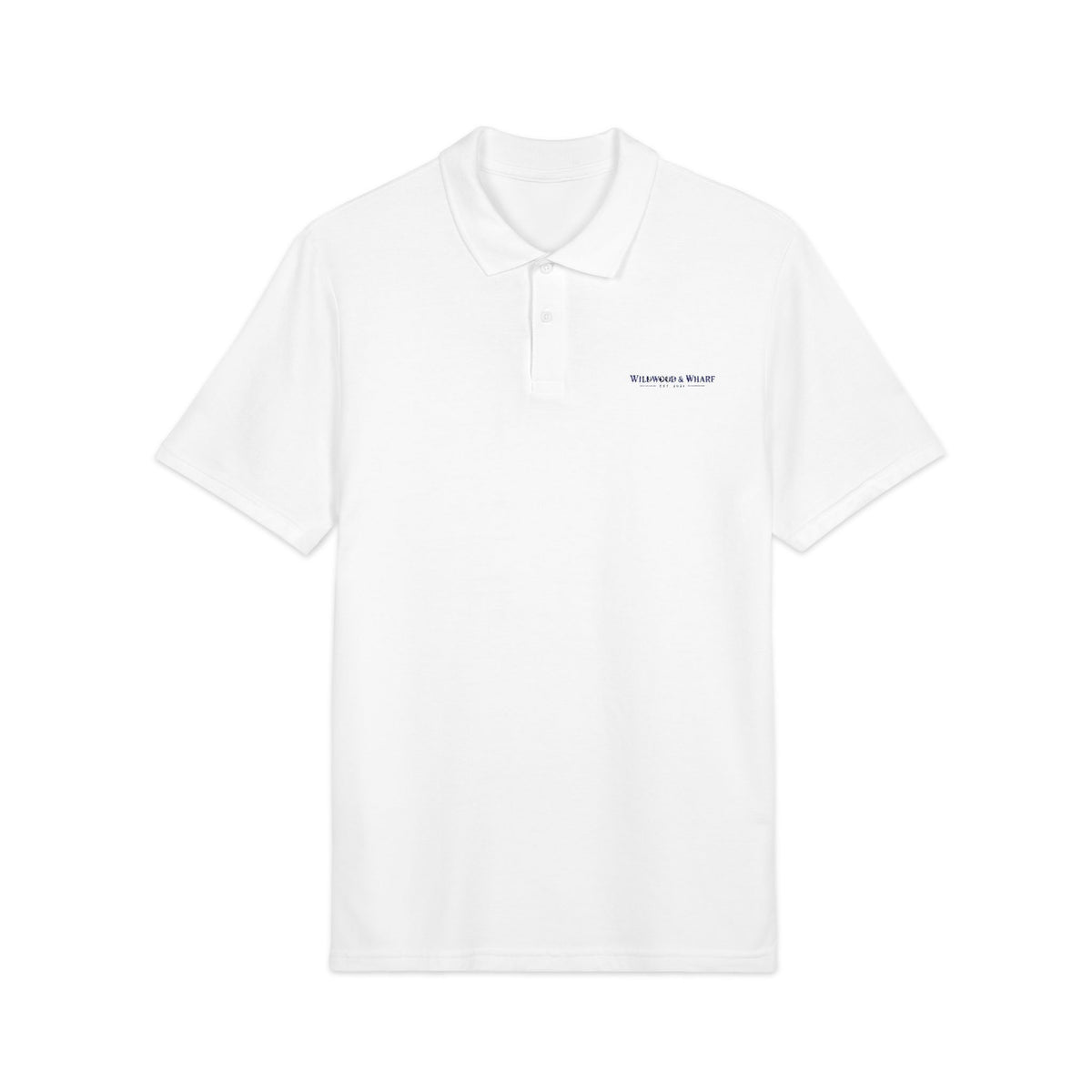 Wildwood & Wharf Whale Tail Words Polo