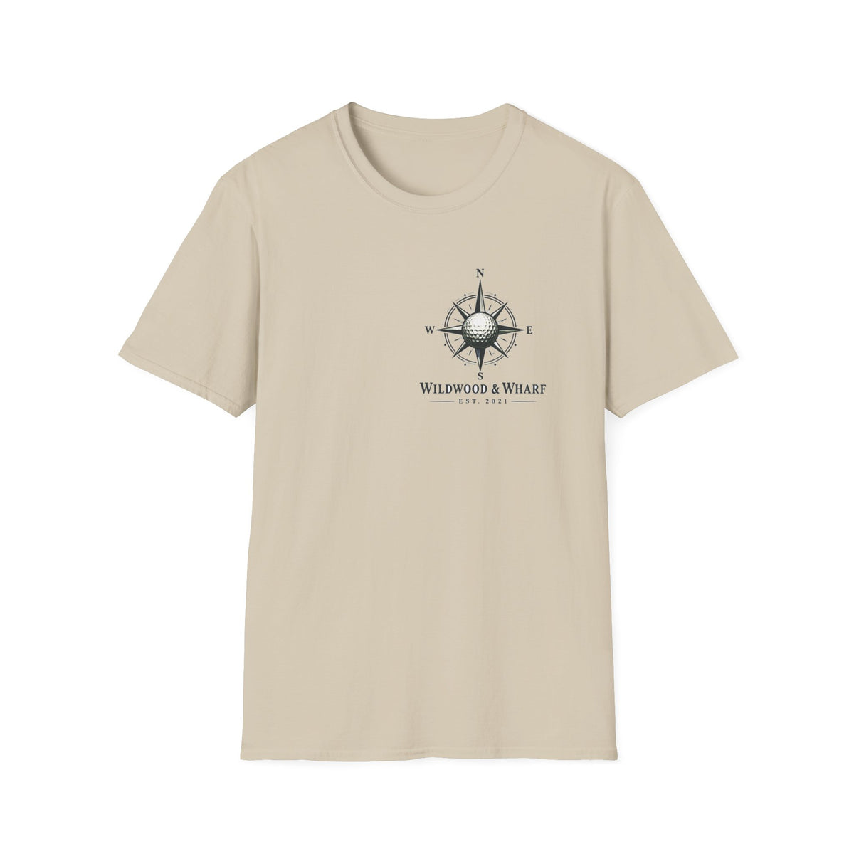 Compass Links Golf Tee