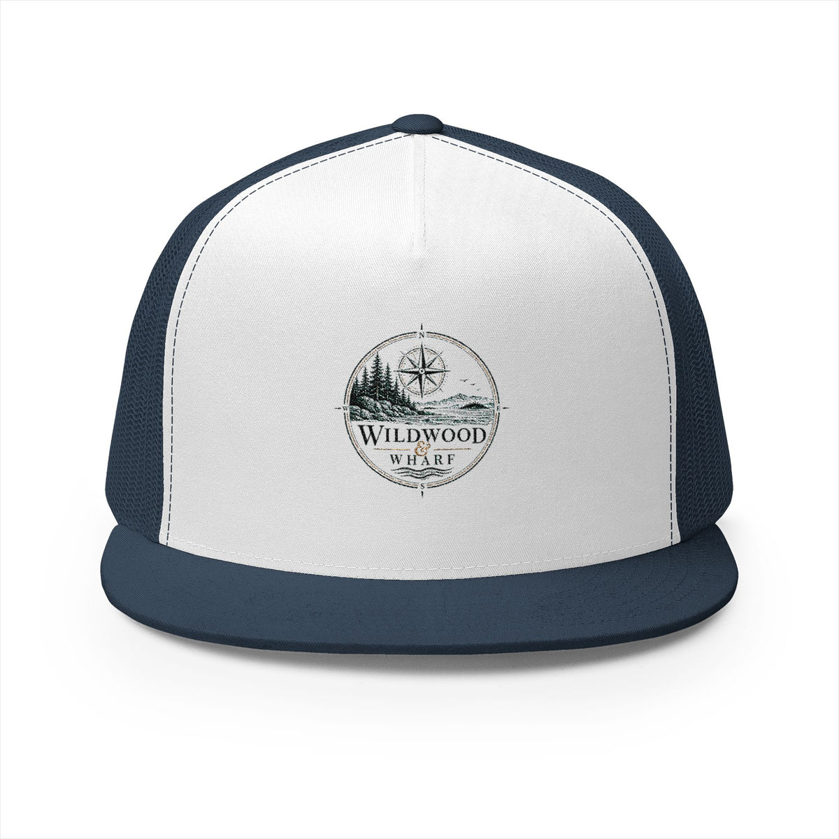 Wildwood & Wharf Compass Trucker Hat