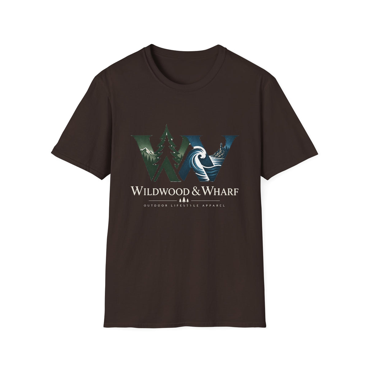 Wildwood & Wharf Mountain Wave WW Tee